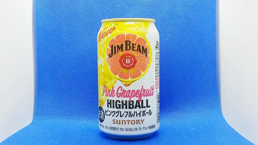 ジムビーム ハイボール缶〈ピンクグレープフルーツハイボール〉